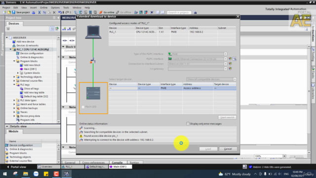 S7-1200 PLC-SCADA-Webserver-WinCC Unified From Scratch 3IN1 - Screenshot_03