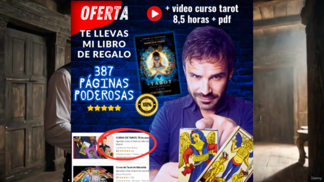 Curso de Tarot Terapéutico 100% Completo + Ebook Full – Screenshot 4
