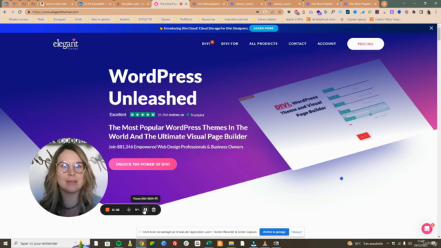 Créez votre site WordPress grâce à Divi - Débutants – Screenshot 4