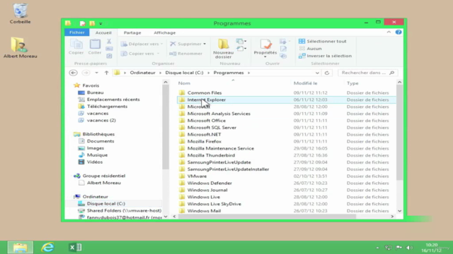 Microsoft Excel 2013 Beginner/Intermediate cours en Français – Screenshot 1