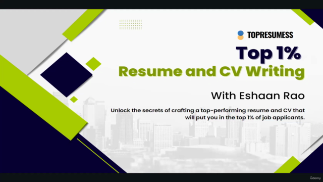 Top 1% Resume and CV Writing│Winning Job Search Resume & CV – Screenshot 1