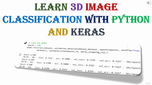 Learn 3D Image Classification with Python and Keras - Screenshot_01
