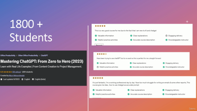 Mastering ChatGPT: From Zero to Hero (2023) – Screenshot 4