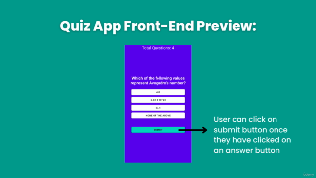 Design a Quiz App with Android Studio - a Beginner's Guide – Screenshot 3