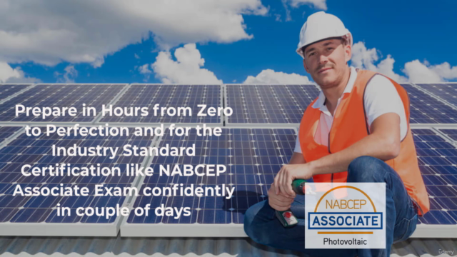 Solar PV: NABCEP Exam solved MCQs with theory explained – Screenshot 2