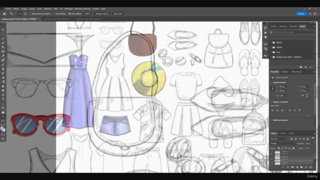 La mode: la couleur des vêtements sous Photoshop – Screenshot 2