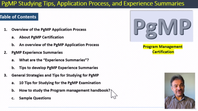 PgMP Certification Preparation Tips and Experience Summaries – Screenshot 4