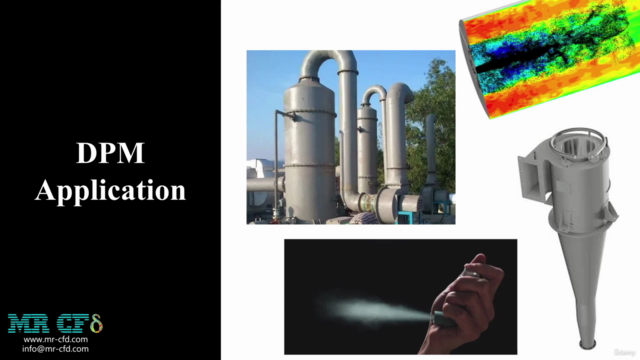 Discrete Phase Model (DPM) Training Course, CFD Simulation – Screenshot 1