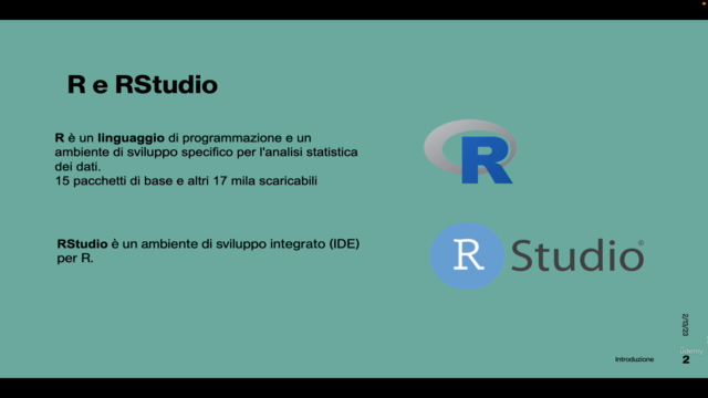 Introduzione alla Bioinformatica con R e Bioconductor – Screenshot 1