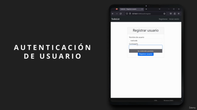 Flask - Construye aplicaciones web profesionales con Python – Screenshot 2