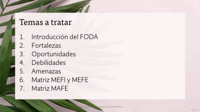 FODA para crear tu emprendimiento – Screenshot 2
