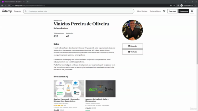 Quarkus - Testes Unitários com JUnit 5 – Screenshot 1