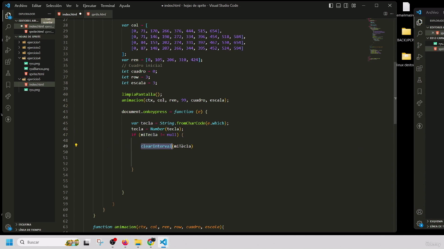 Crea tu primer Juego en Javascript de 0 a 100 – Screenshot 2