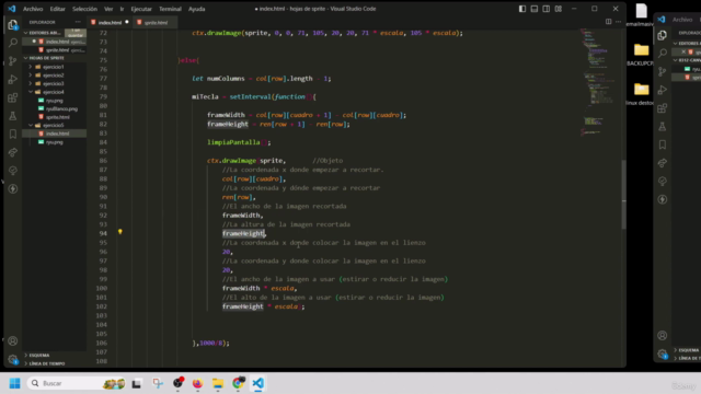 Crea tu primer Juego en Javascript de 0 a 100 – Screenshot 4