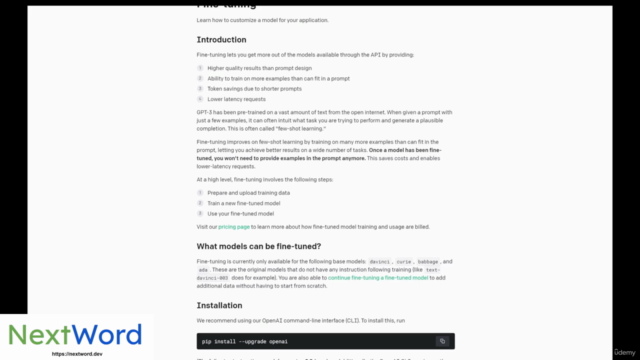 The Complete OpenAI and GPT Course in Python w/ Q&A Chatbot – Screenshot 4