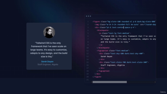 Tailwind CSS From Scratch | With Multiple Projects – Screenshot 1