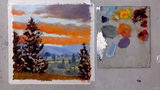 Mastering Oil Painting - 3 Mountain Landscapes Step By Step – Screenshot 4