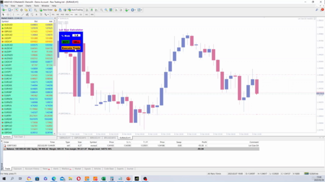 Maximize Your Profits with MT4 Lot Size Calculator – Screenshot 3