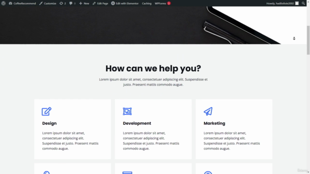 الكورس الشامل لانشاء موقع ووردبريس إحترافي WordPress 2025 – Screenshot 2