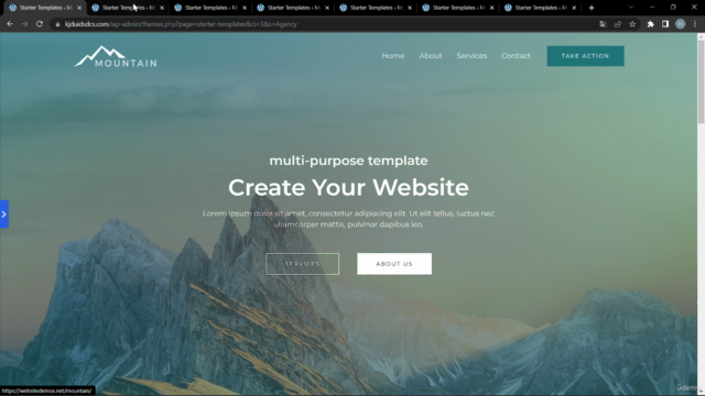 الكورس الشامل لانشاء موقع ووردبريس إحترافي WordPress 2025 – Screenshot 3