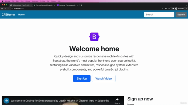 Python Programming: Your First Django Web Application – Screenshot 2