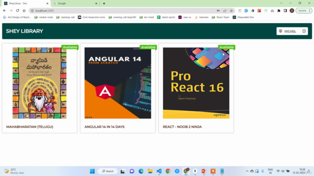 MERN Stack Library Management App – Screenshot 4