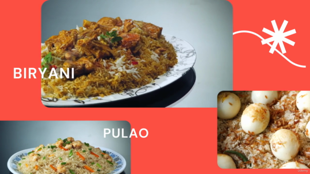 INDIAN COOKING RESTAURANT STYLE BIRYANI, PULAO & RICE DISHES – Screenshot 1