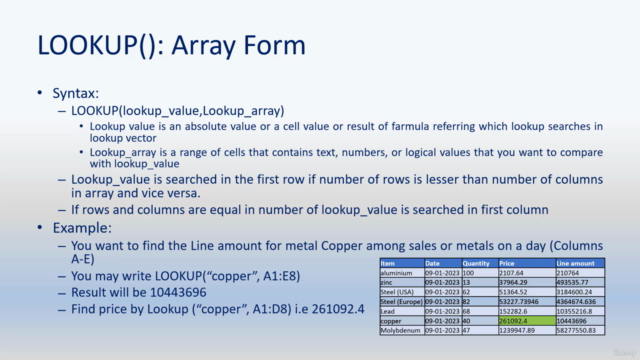 Power of MS Excel - Data Manipulation and Analysis – Screenshot 4