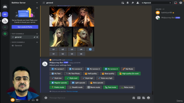 Earn From AI ART - Beginner to Master In Midjourney V4 & V5 – Screenshot 1