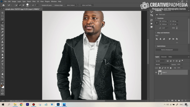 Master Selections and Remove Backgrounds in Photoshop – Screenshot 1