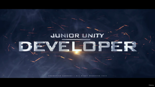 Стартовий курс по UNITY 2023 + AI. Стань розробником 3D ігор – Screenshot 1
