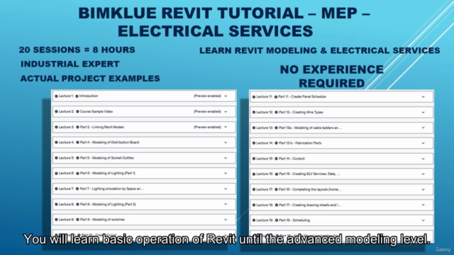 Revit MEP Electrical Services – Screenshot 1
