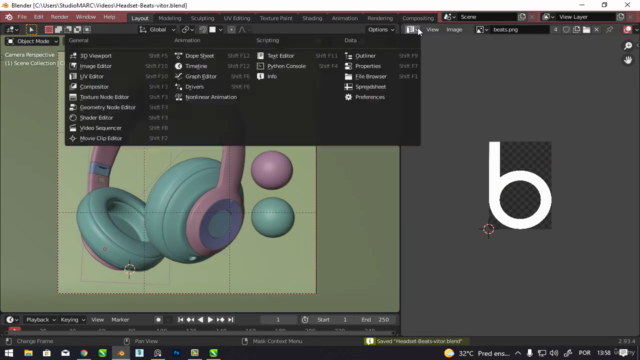 Workflow de produção com Blender – Screenshot 4