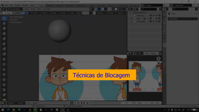 Characters for Beginners in Blender – Screenshot 2