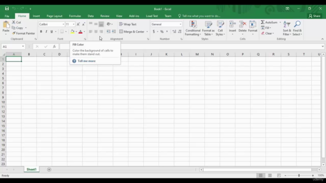 Microsoft Excel Tutorial - from Beginner to Advanced – Screenshot 1