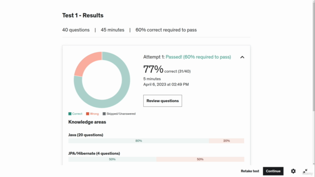 Java Developer Quiz — Test Yourself! – Screenshot 3