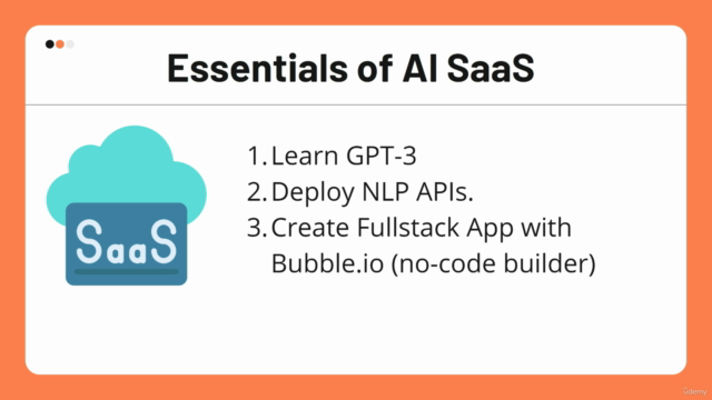 Learn GPT-3 and build an AI SaaS with Bubble - Screenshot_01