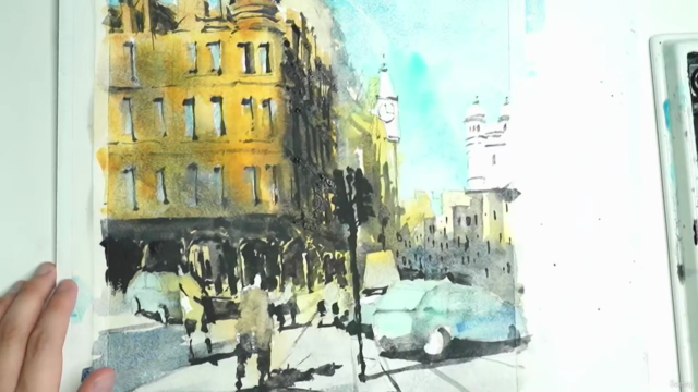 Mastering Urban Landscapes in Watercolor: Ultimate Course – Screenshot 2
