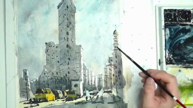 Mastering Urban Landscapes in Watercolor: Ultimate Course – Screenshot 3