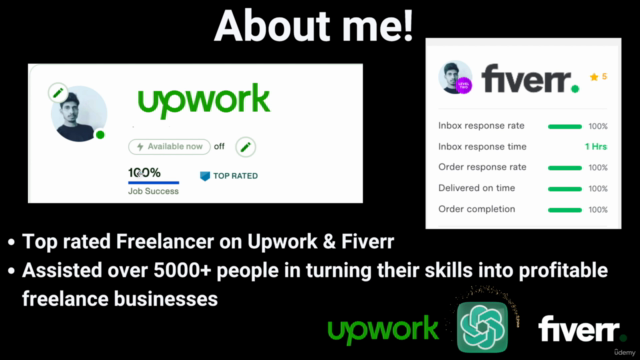 ChatGPT: The Secret to Upwork and Fiverr Freelancing Success – Screenshot 1