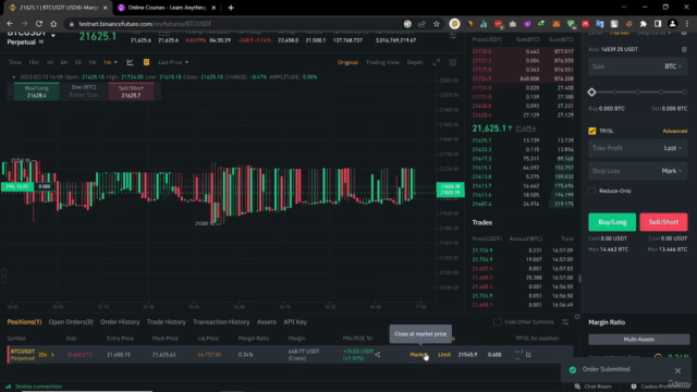 Binance Futures Trading with Python | Build a Market Maker – Screenshot 4