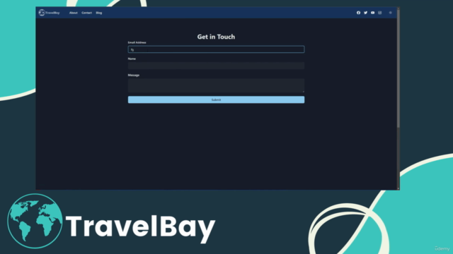 Build a Travel Blog App with React and Chakra UI MERN [2023] - Screenshot_03