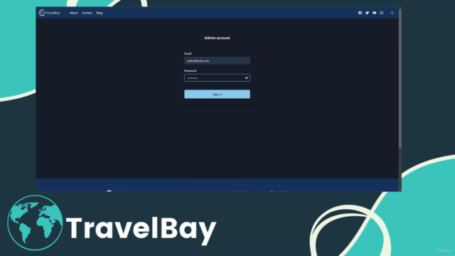 Build a Travel Blog App with React and Chakra UI MERN [2023] - Screenshot_04