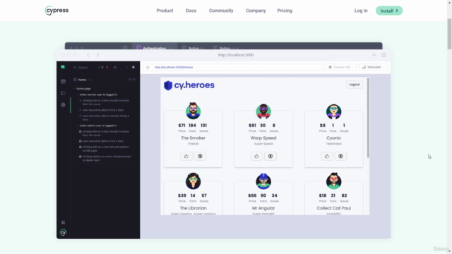 Cypress E2E Web Otomasyon Testi Sıfırdan İleri Seviye [2025] – Screenshot 1