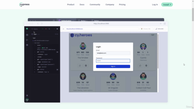 Cypress E2E Web Otomasyon Testi Sıfırdan İleri Seviye [2025] – Screenshot 2