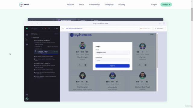 Cypress E2E Web Otomasyon Testi Sıfırdan İleri Seviye [2025] – Screenshot 3