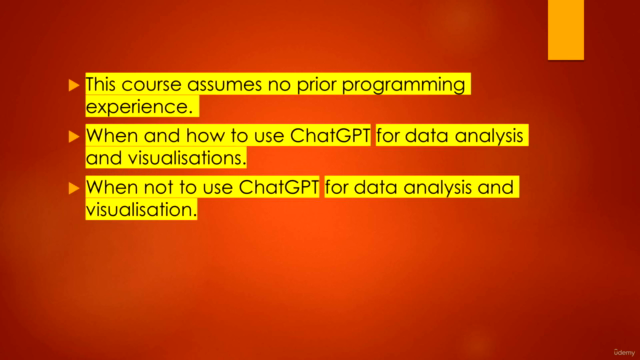 ChatGPT for Data Analysis in Python from A-Z – Screenshot 3
