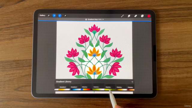 Procreate - Create Leaf, Petal & Stem Brushes + Project – Screenshot 3