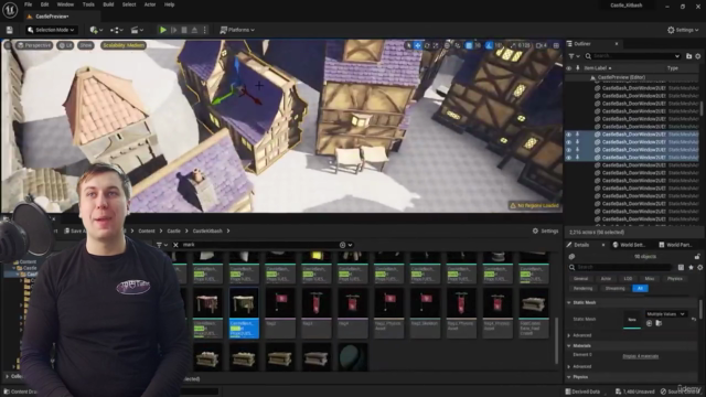 Building Medieval Worlds - Unreal Engine 5 Modular Kitbash – Screenshot 2