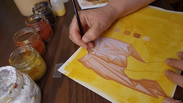 Byzantine Iconography Painting Series 1: Painting Basics (2) – Screenshot 3